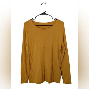 A New Day Golden Long Sleeve Top